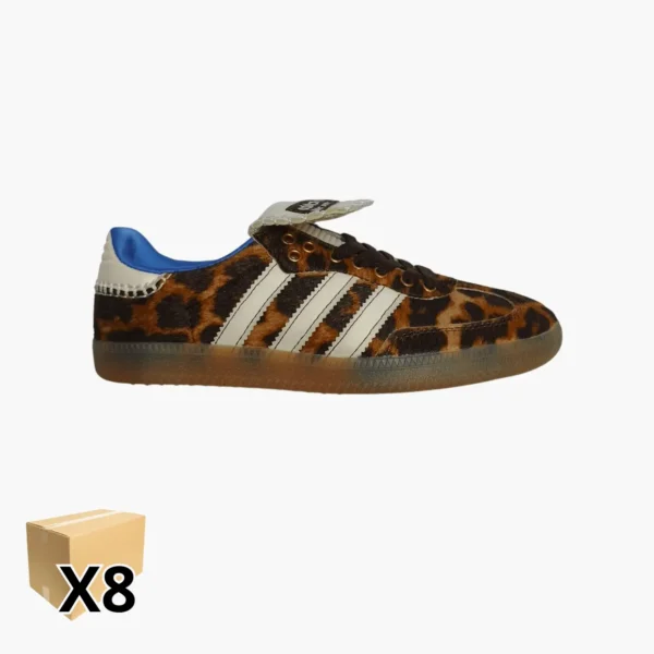Samba x Wales Bonner Pony Leopard (Caja/8Pares)