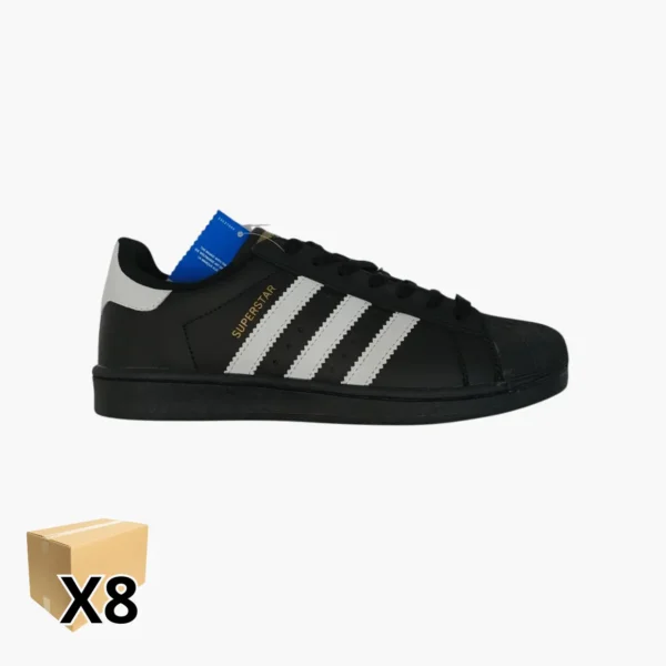 Adidas Superstar Classic Black ( (1) Superstar Classic Black (Caja/8Pares)