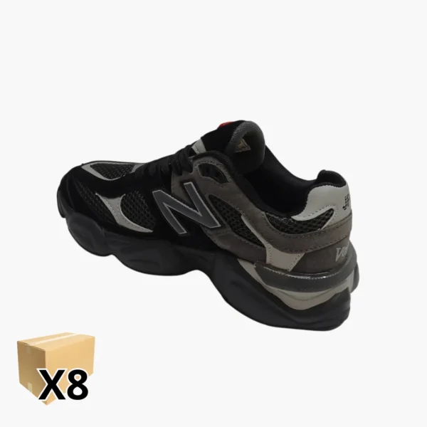 9060 Black and Grey (Caja/8Pares)