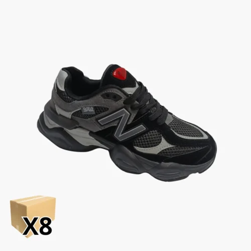 9060 Black and Grey (Caja/8Pares)