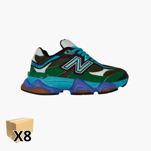 New Balance 9060 Green Blue (2) 9060 Green Blue (Caja/8Pares)