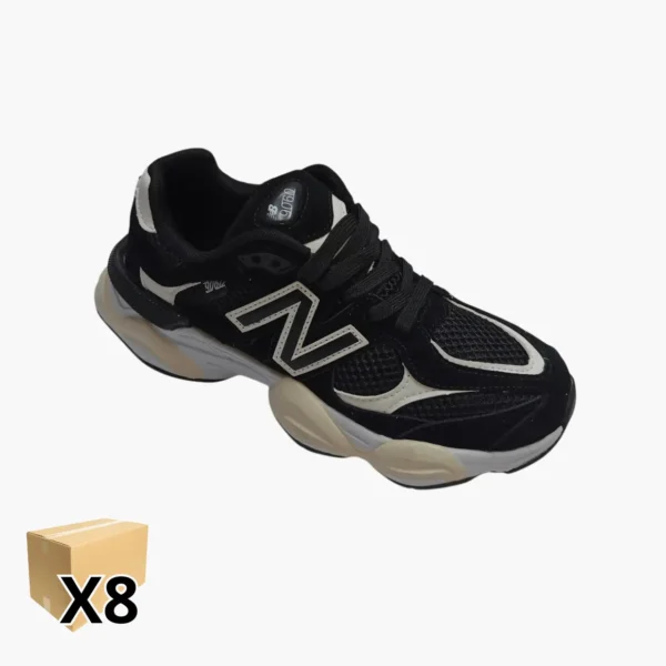 New Balance 9060 Negros 9060 Black and White (Caja/8Pares)
