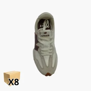 New Balance STAUD x 327 'Grey Bu Staud x 327 'Grey Burgundy' (Caja/8Pares)