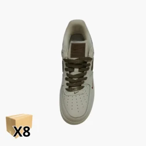 Nike Air Force 1 Low Cremita (2) Air Force 1 Low Brown (Caja/8Pares)