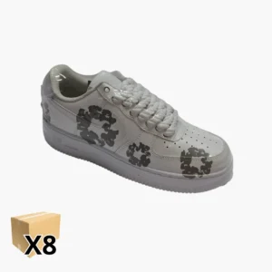 Nike Air Force 1 Low Flores Gric (2) Nike Air Force 1 Low Flowers (Caja/8Pares)