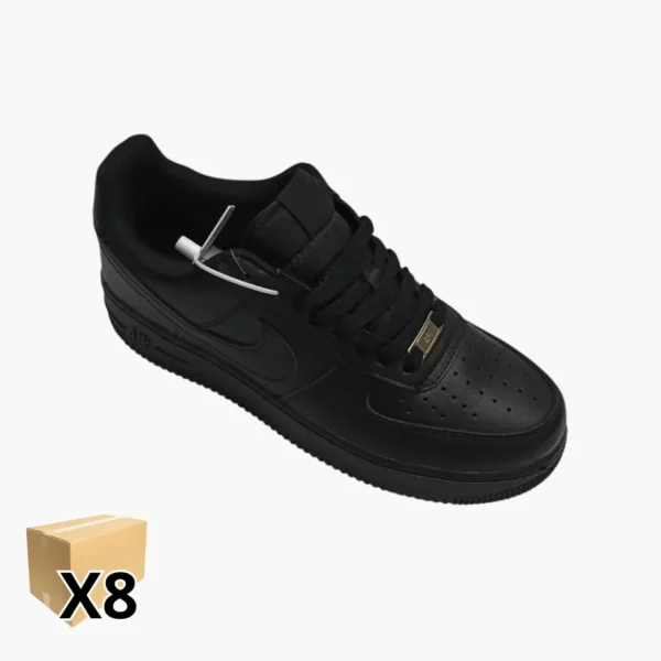Nike Air Force 1 Low 'Triple Bla (2) Air Force 1 Low 'Triple Black' (Caja/8Pares)