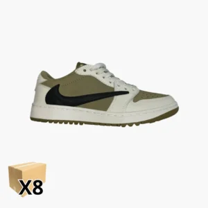 Air Jordan 1 Low Golf de Travis Scott Neutral Olive (Caja/8Pares) (copia)
