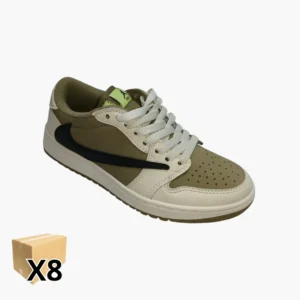 Air Jordan 1 Low Golf de Travis Scott Neutral Olive (Caja/8Pares) (copia)