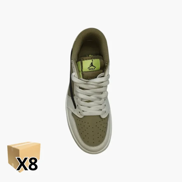 Air Jordan 1 Low Golf de Travis Scott Neutral Olive (Caja/8Pares) (copia)