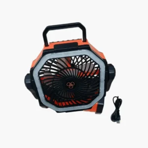 ddd (3) Ventilador Portátil Recargable con Luz LED