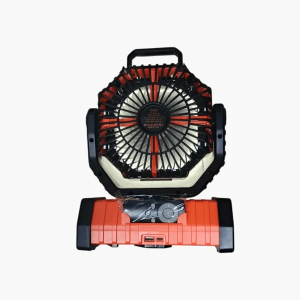 ddd Ventilador Portátil Recargable con Luz LED