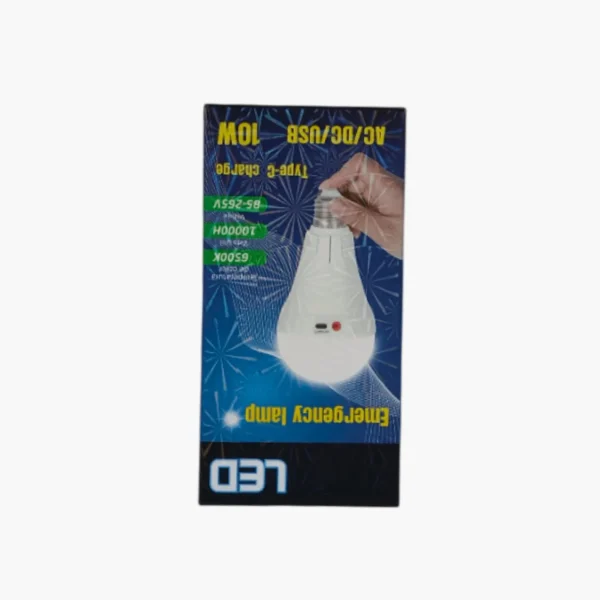 Lámpara LED de emergencia recarg (2) Lámpara de Emergencia LED Telioni de 10W