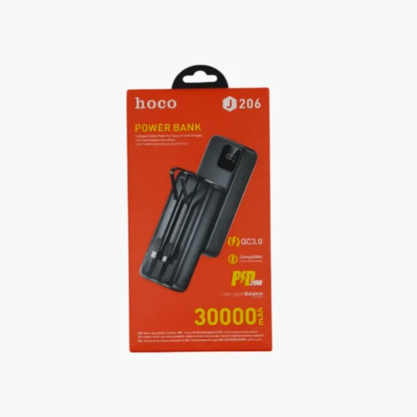 Power bank 30,000 mAh Power Bank Hoco J206 30,000 mAh Power Delivery.