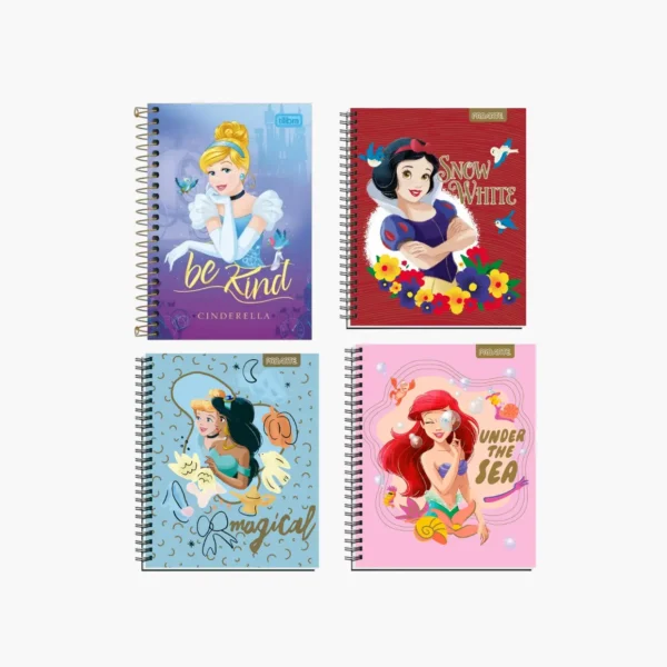 Cuaderno Grapado de Princesas de 160 páginas