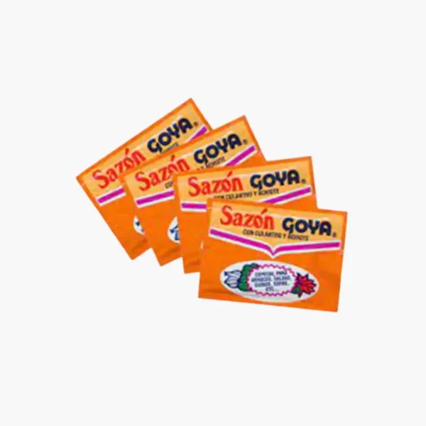 Sazon Goya con Culantro y Achiote (4 Unidades x 5g)